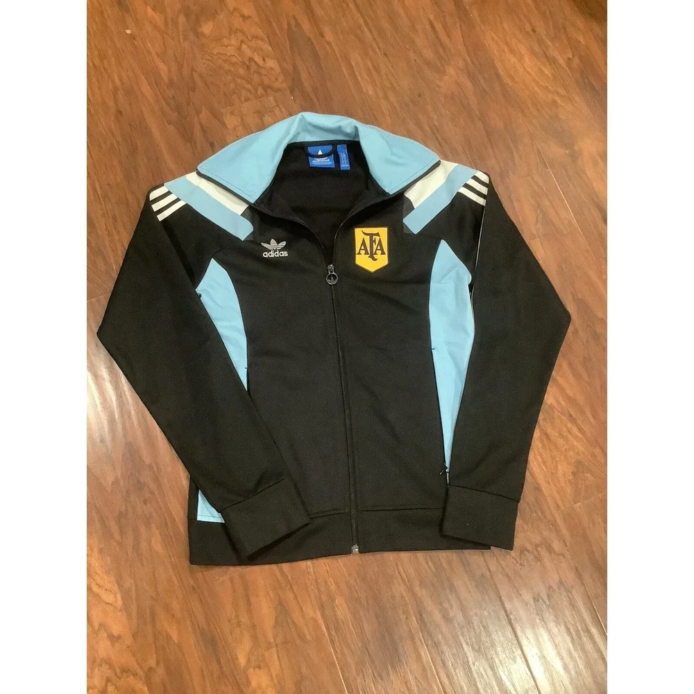Vintage Adidas Argentina World Cup Football Jacket Soccer Track Top Mens Size S
